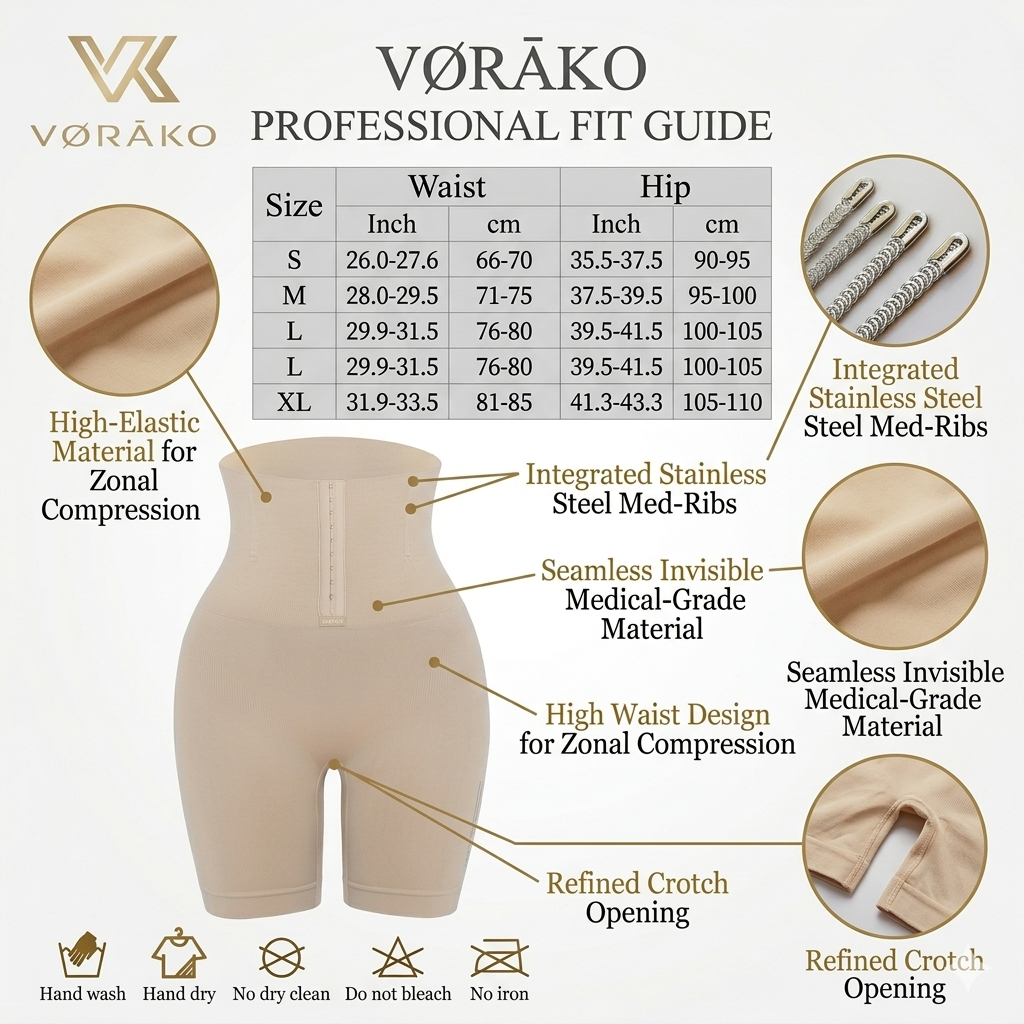 VORAKO Shapewear: Ultimate Control for a Sculpted Silhouette